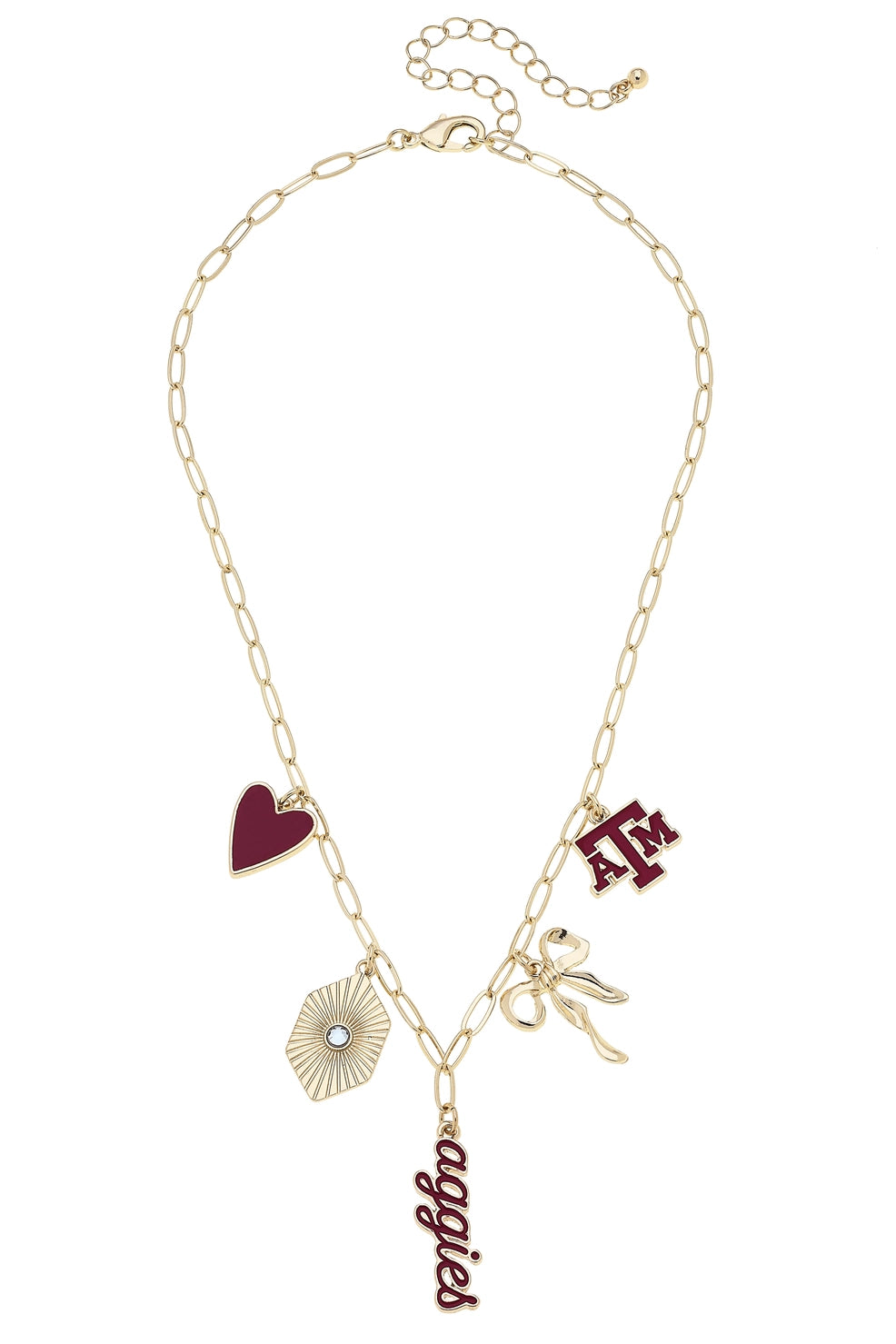 Texas A&M logo necklace