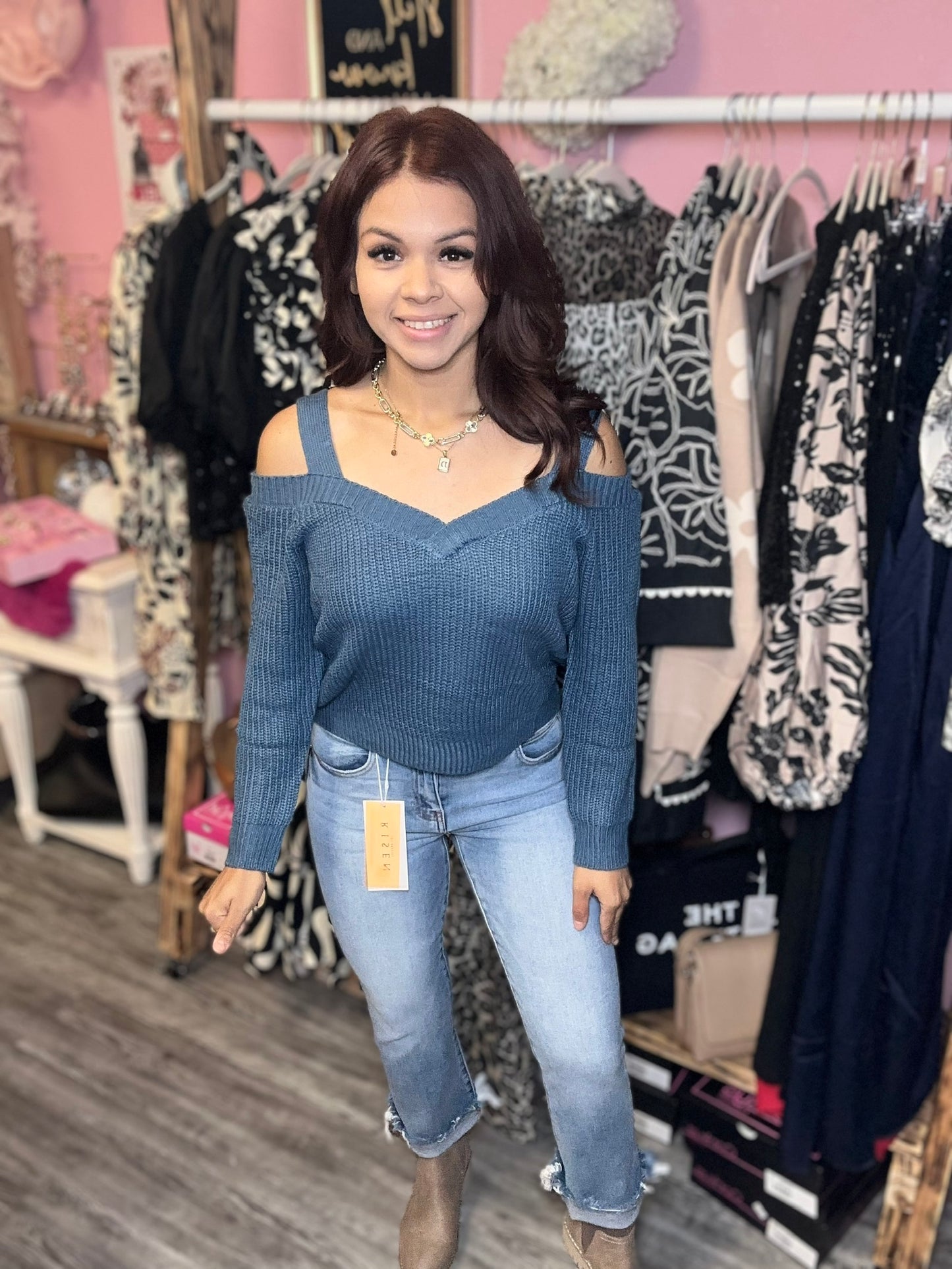 Mornings in Texas sweater