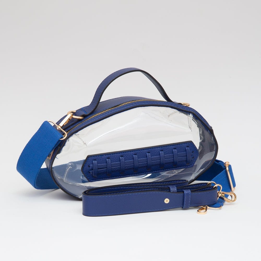 Royal blue touch down bag