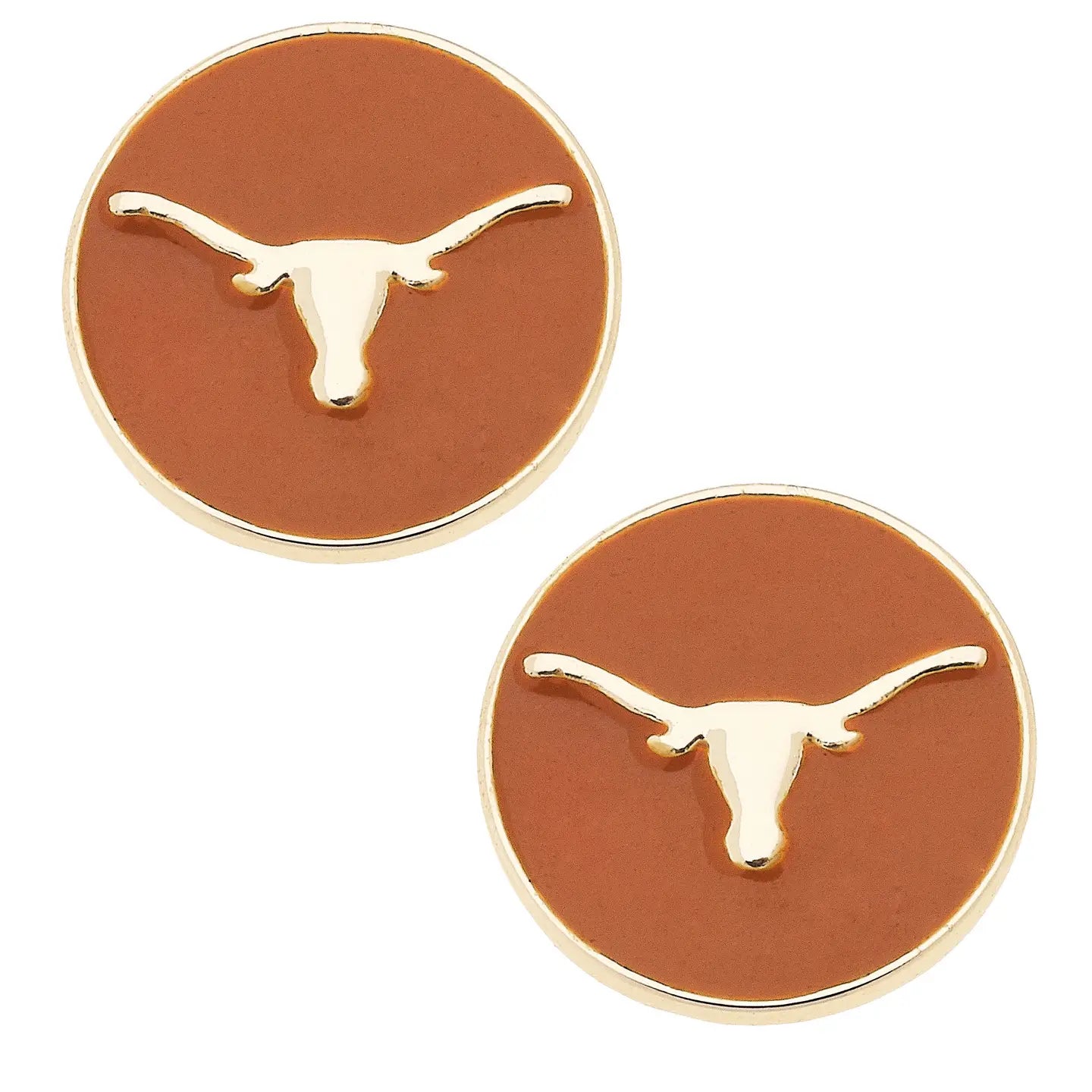 Round Texas hook em stud