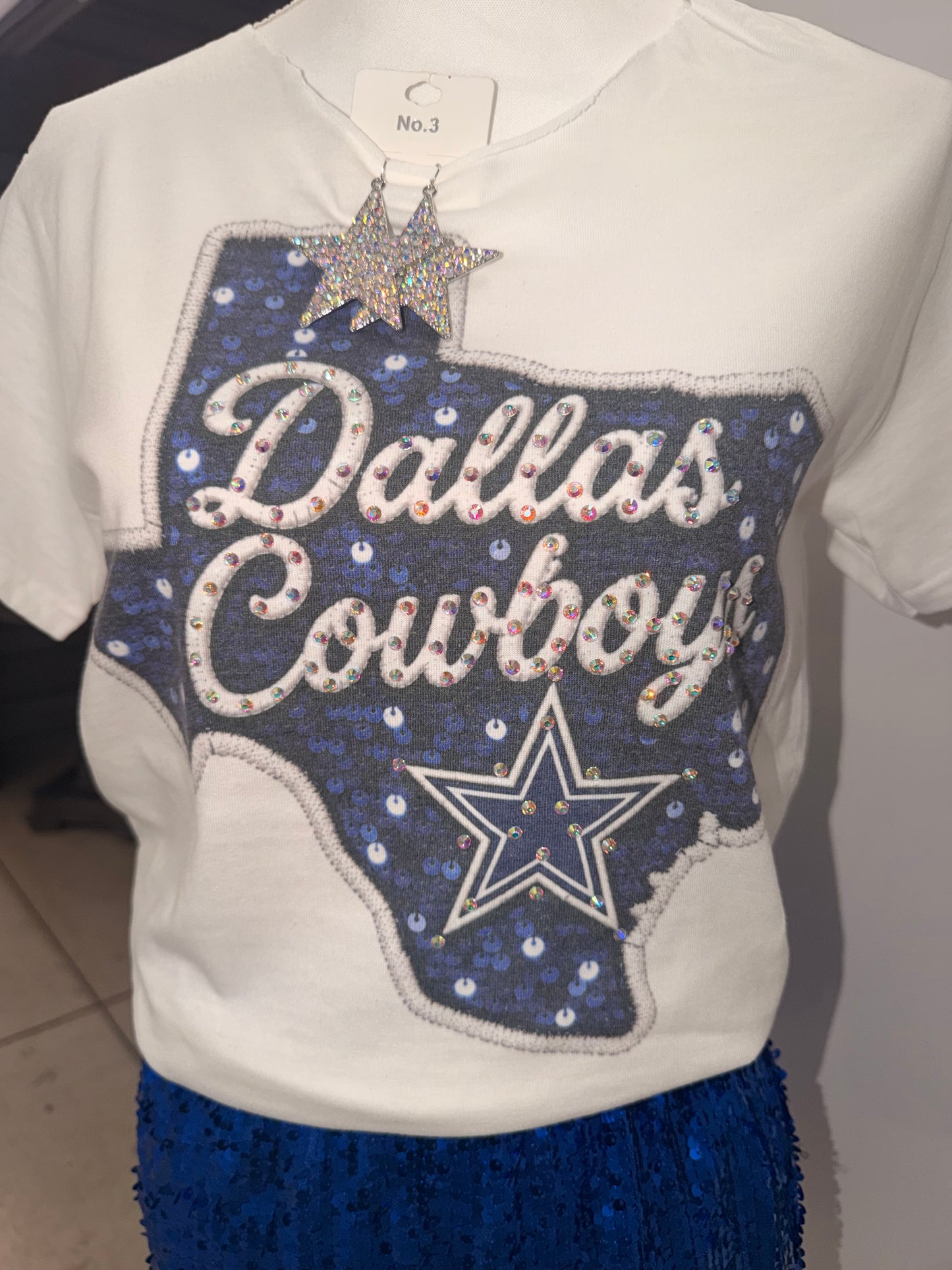 Texas cowboys tee