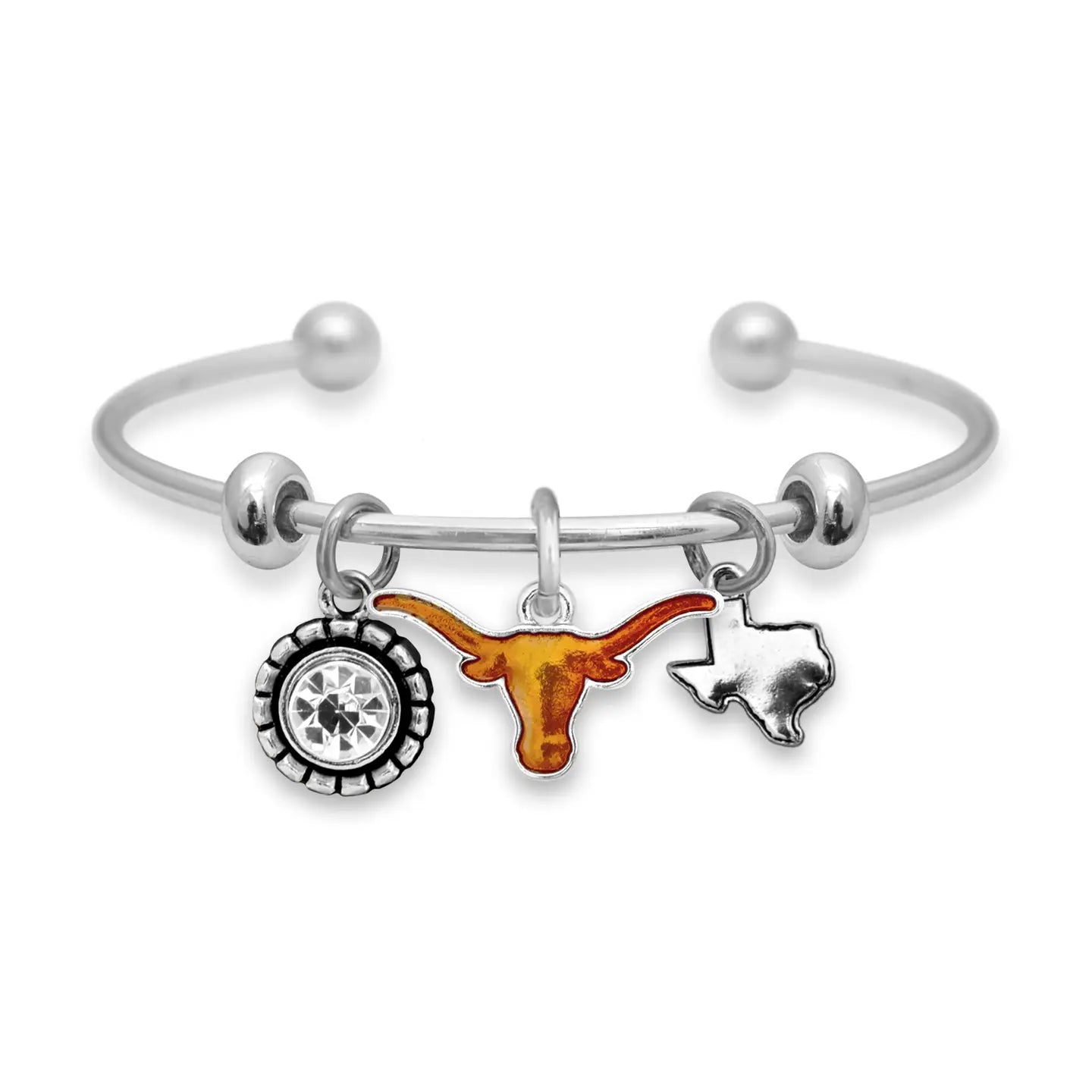 Texas longhorns sweet home bracelet