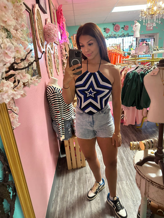 Respect the star halter