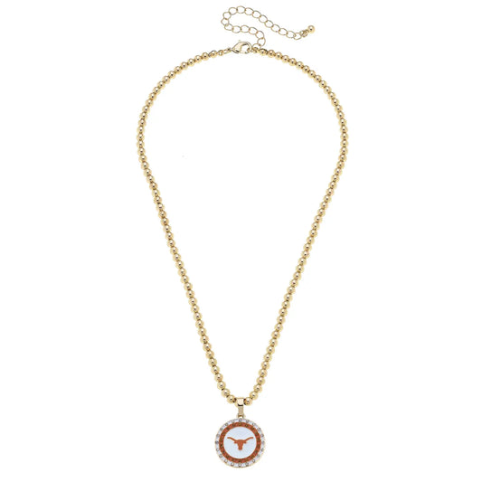 Longhorn Pave necklace
