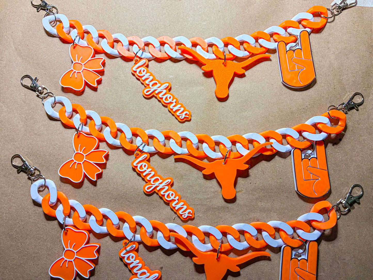 Longhorn cross body strap