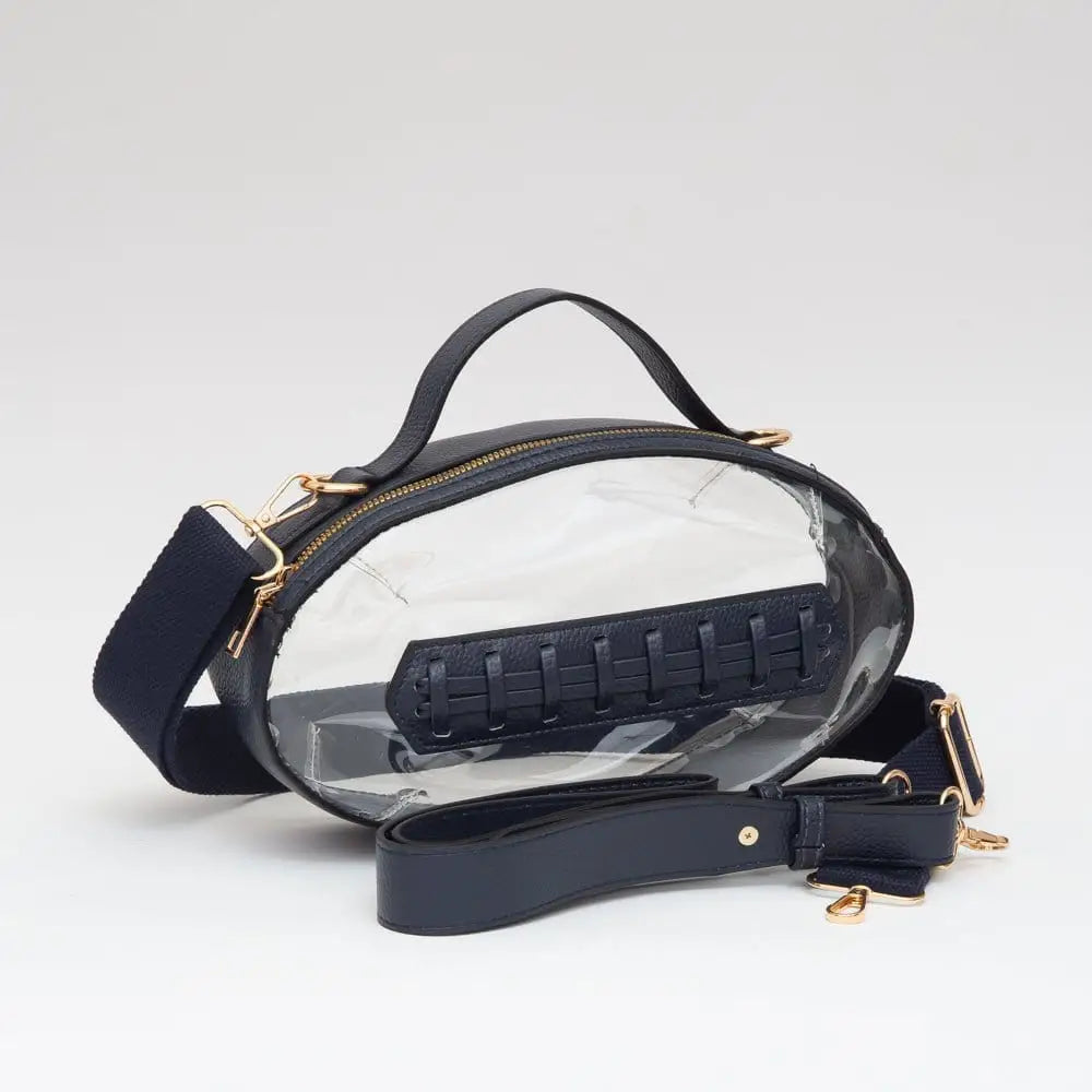 Royal blue touch down bag