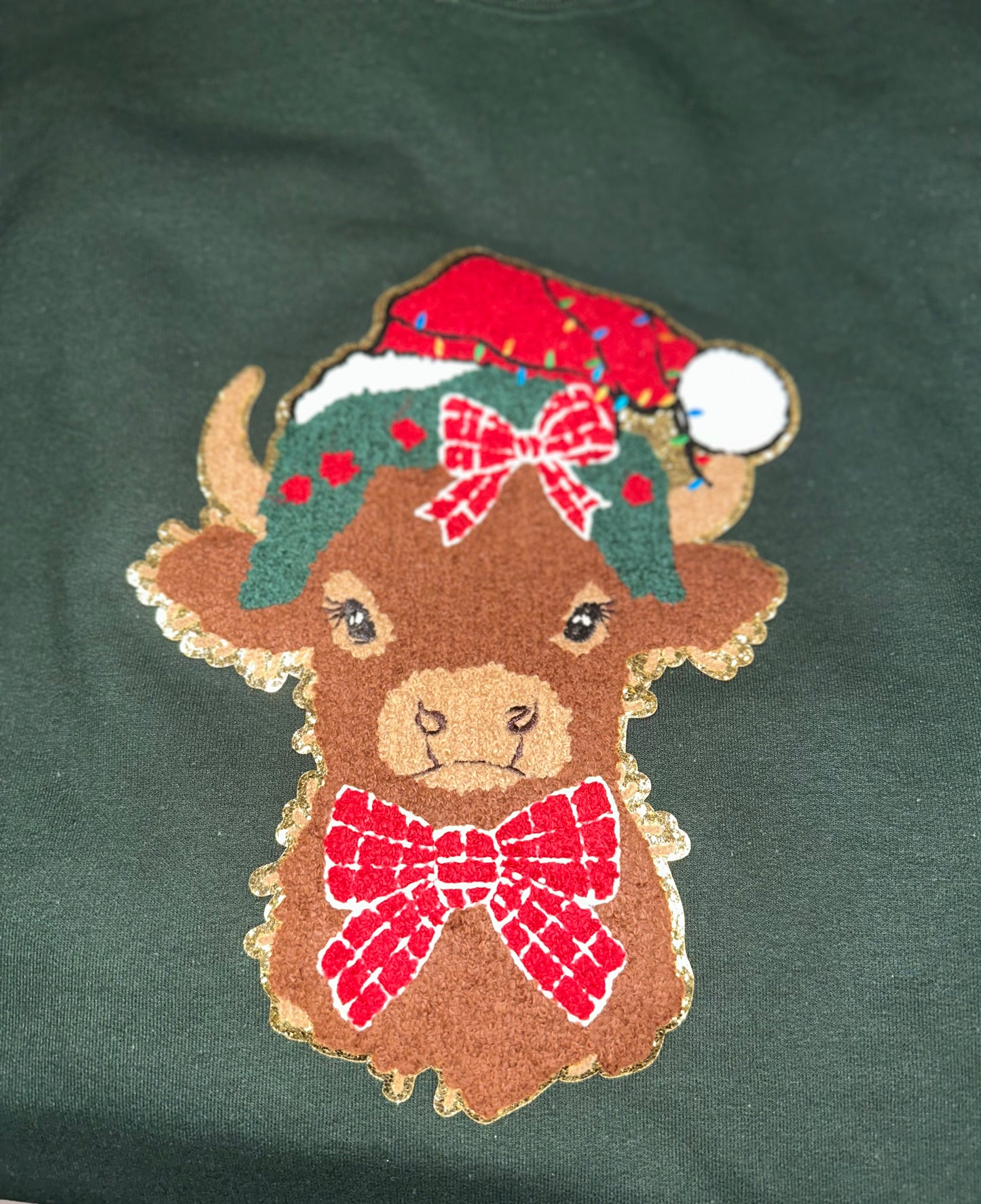 Highland cow Christmas