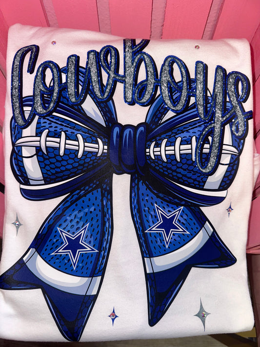 Cowboys bow tee