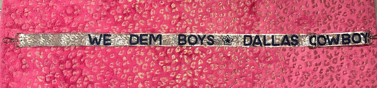 Game day Dallas cowboy strap