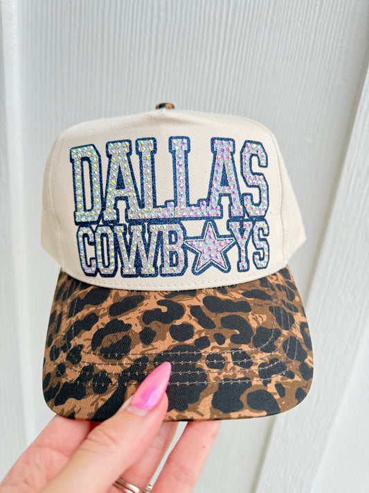 Cheetah cowboys hat