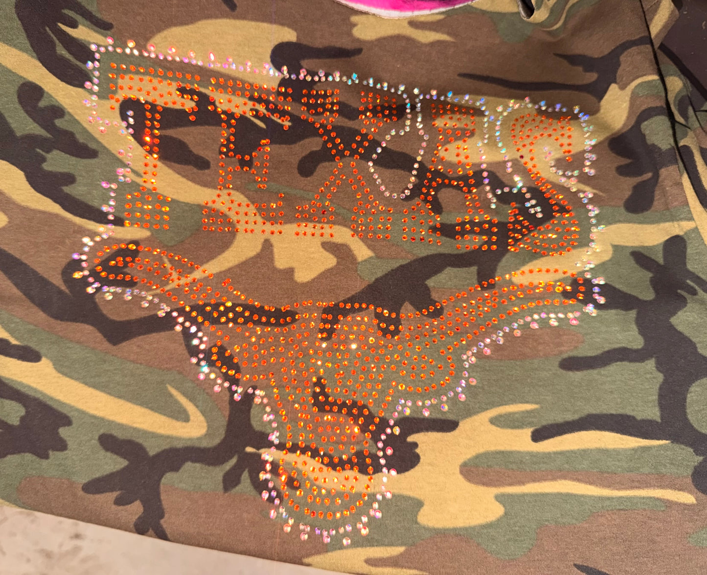 Texas camo tee