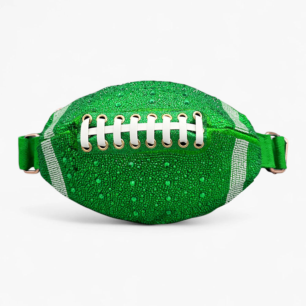 Green football purse
