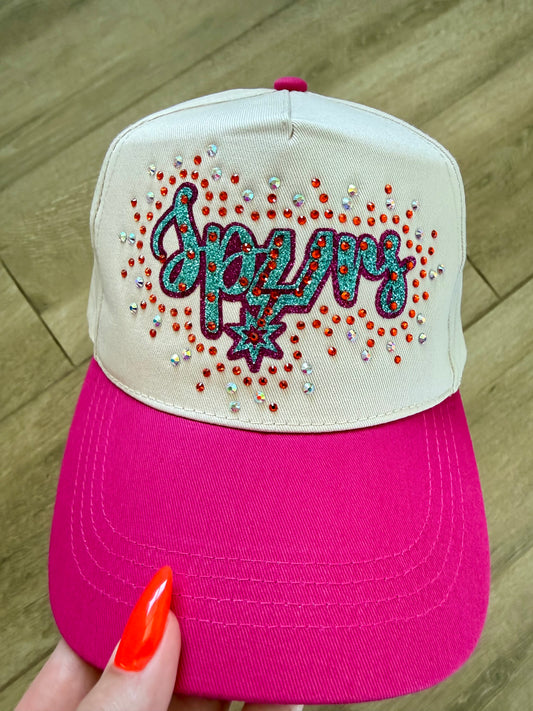 Pink Spur hat