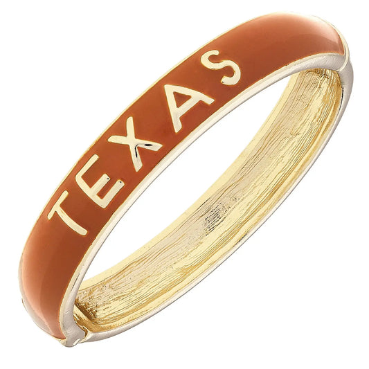 Texas enamel bracelet
