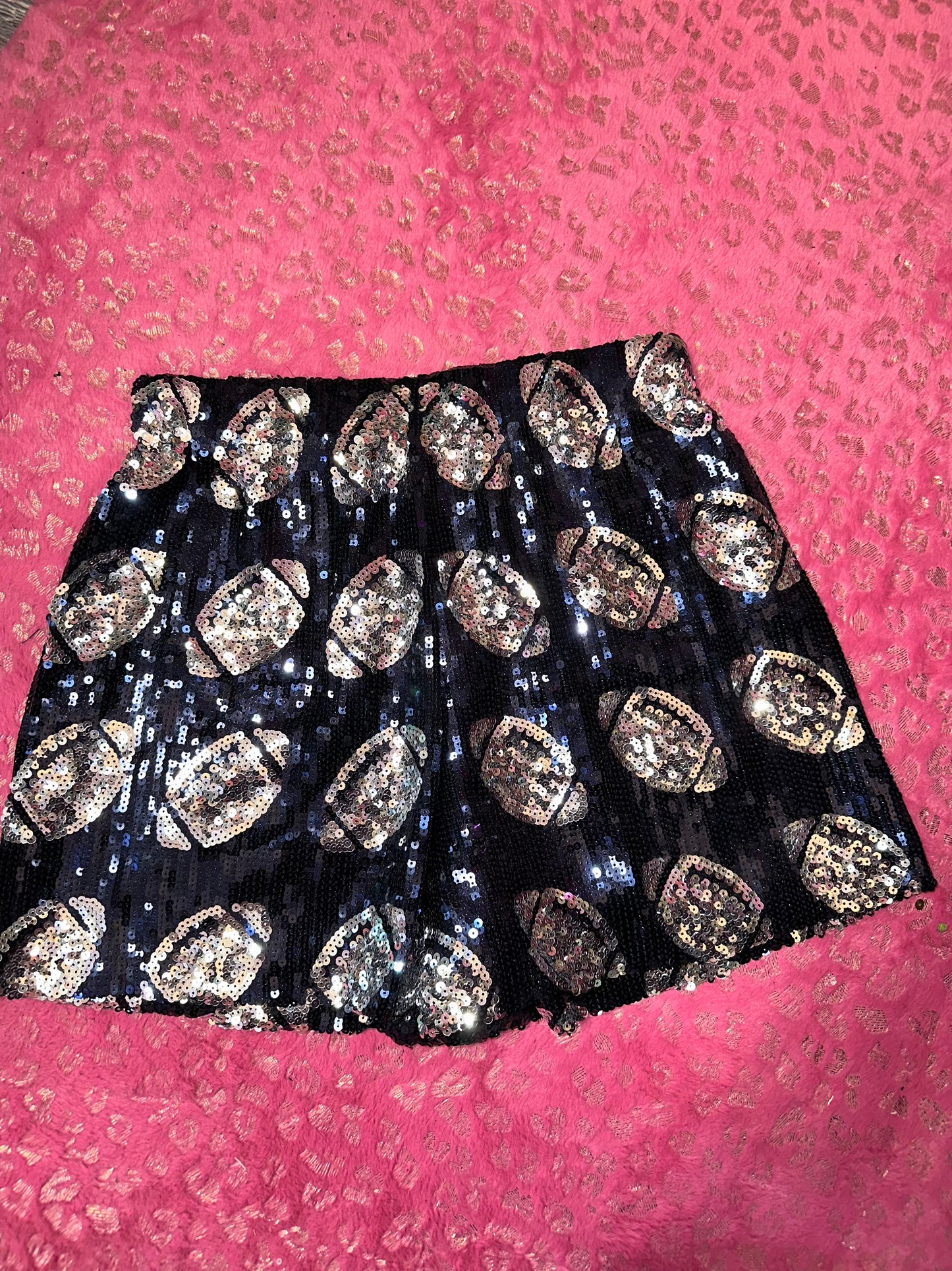 Hold up hold up sequin shorts