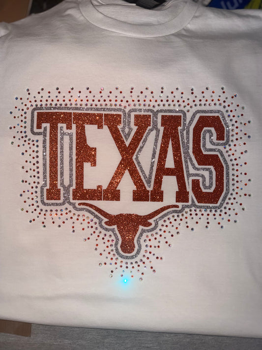 Texas Longhorn white