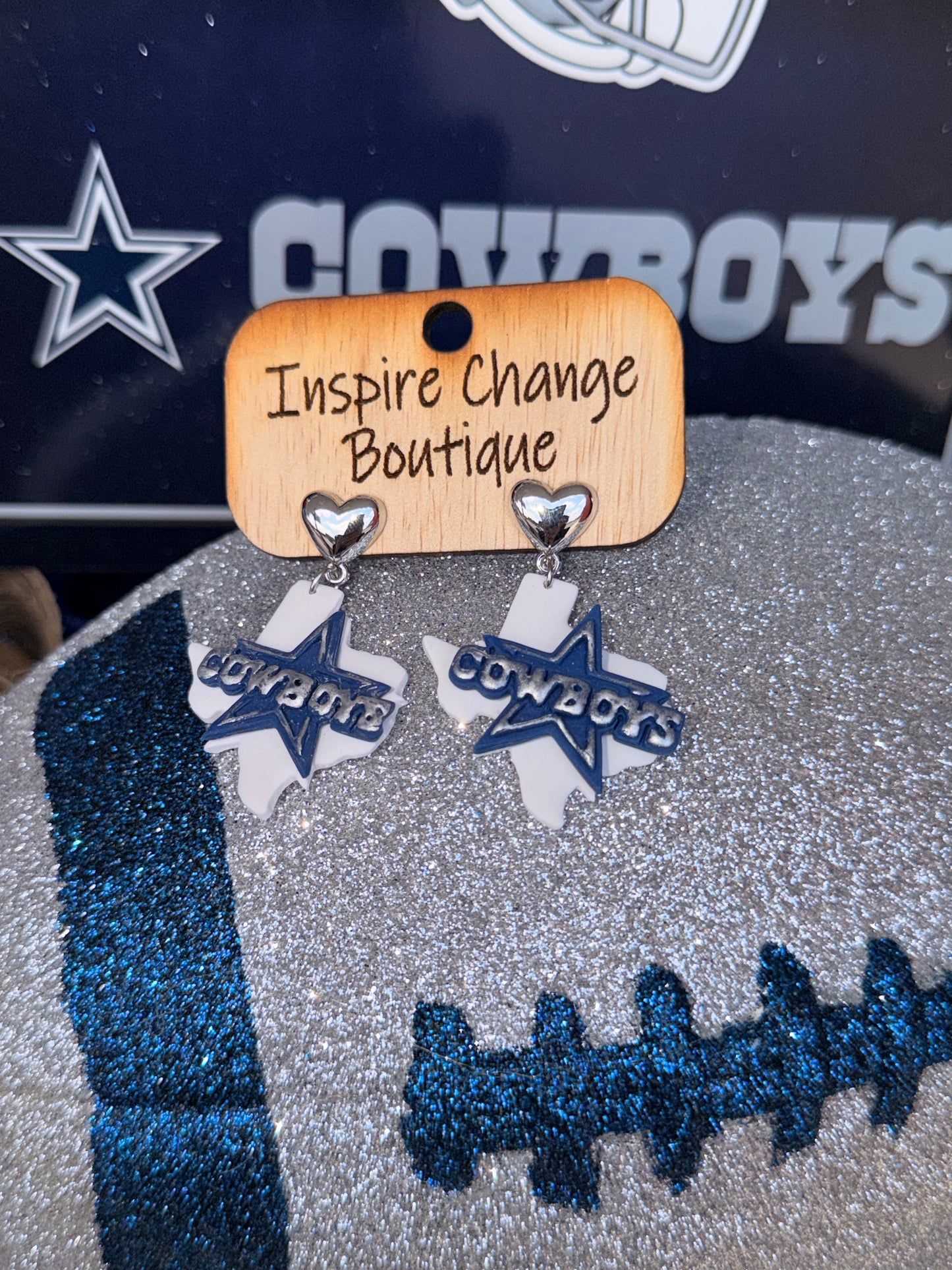 214 Texas earring